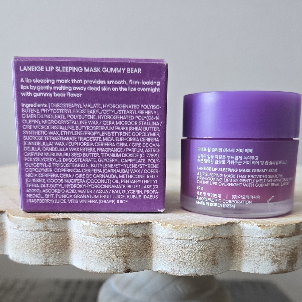 LANEIGE Lip Sleeping Mask - Gummy Bear Purple - Picture 2 of 6